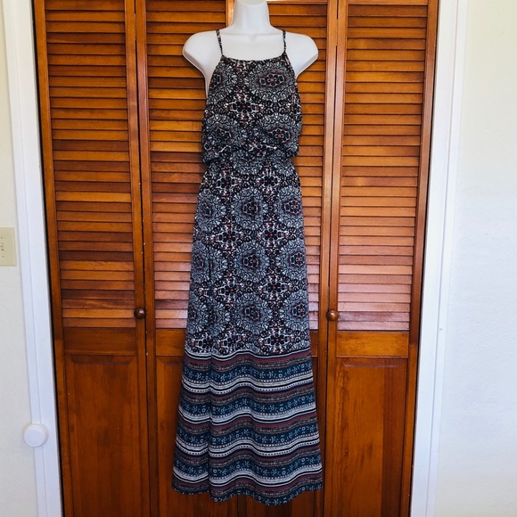 Athleta Halter Maxi Dress